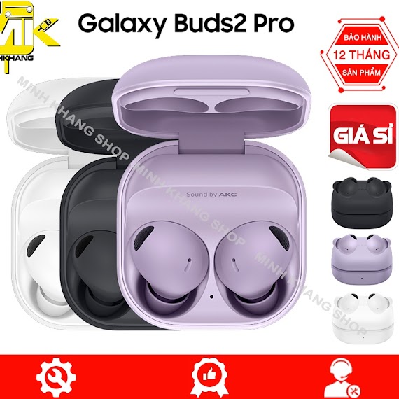 Tai Nghe Bluetooth Không Dây Galaxy Buds Pro 2 Chống Thấm Nước - Âm Thanh Tuyệt Đỉnh - Thiết Kế Thời Trang