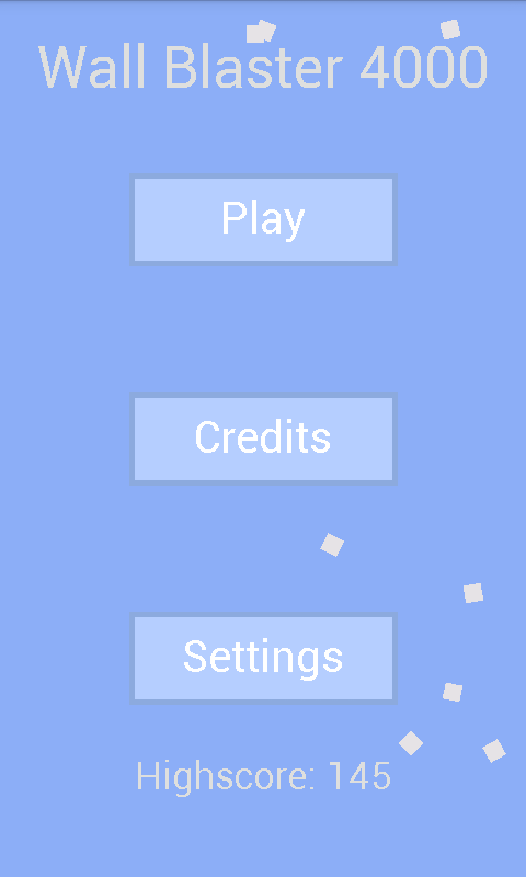 Android application Wall Blaster 4000 screenshort
