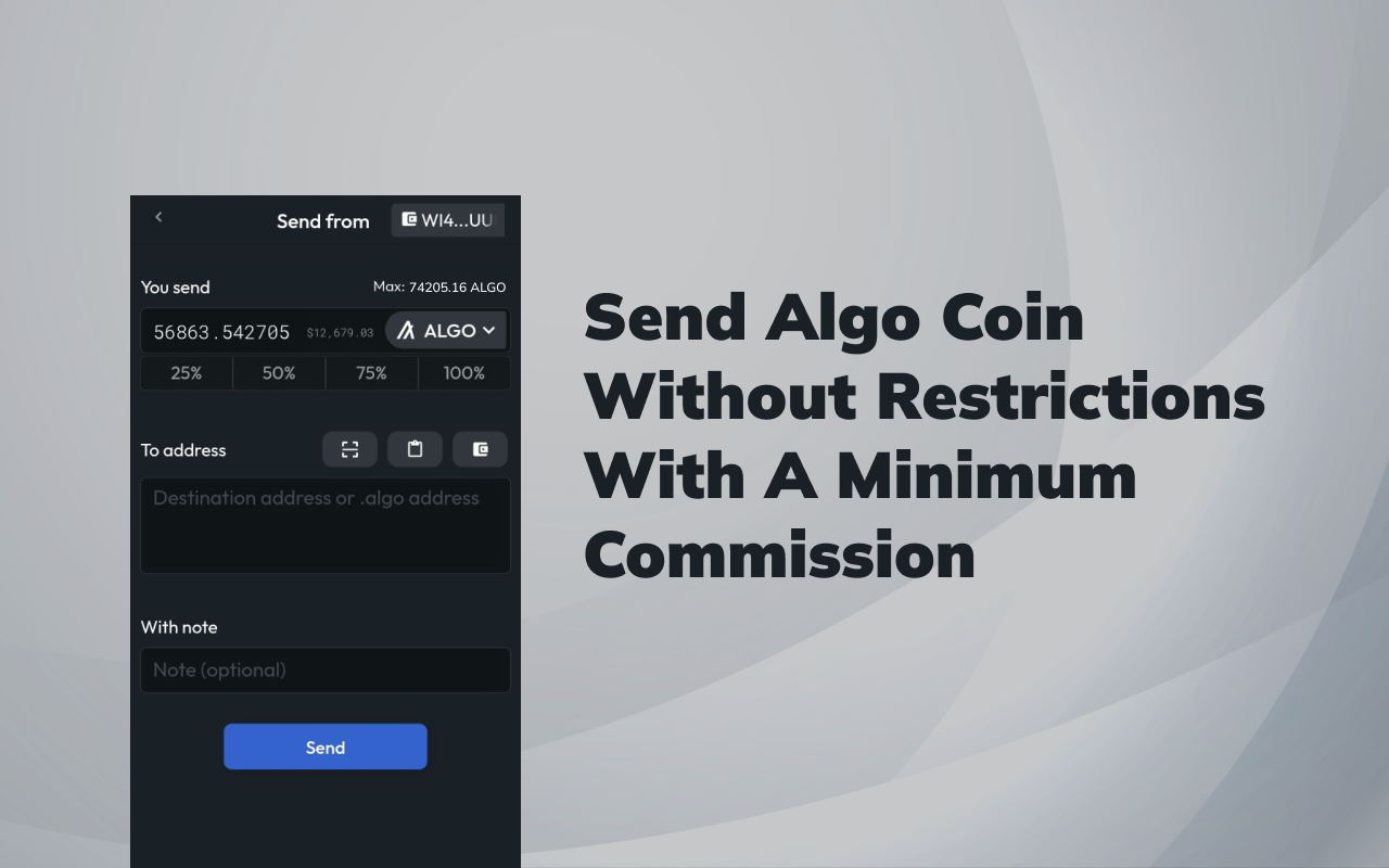 Algorand Wallet Preview image 3