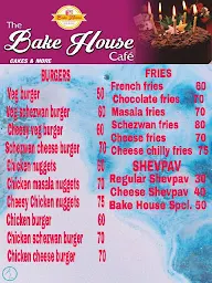 The Bake House menu 1