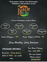 Juice On Go menu 3