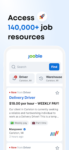 Screenshot Jooble Job Search