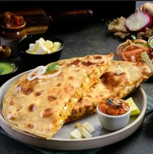 Peri Peri Paneer Paratha