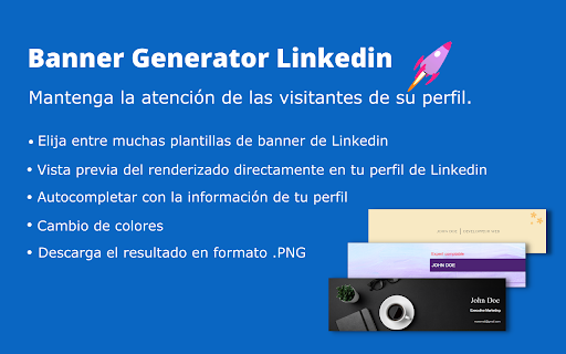 Generador de banners Linkedin