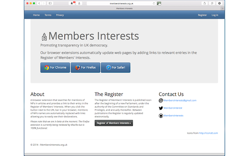 Members Interests