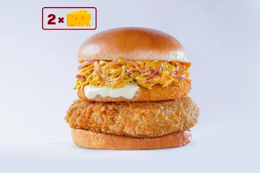 Cheese Blast Crispy Chicken Burger