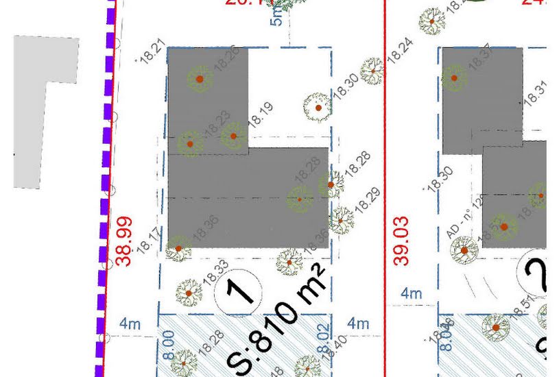  Vente Terrain à bâtir - 810m² à Seignosse (40510) 