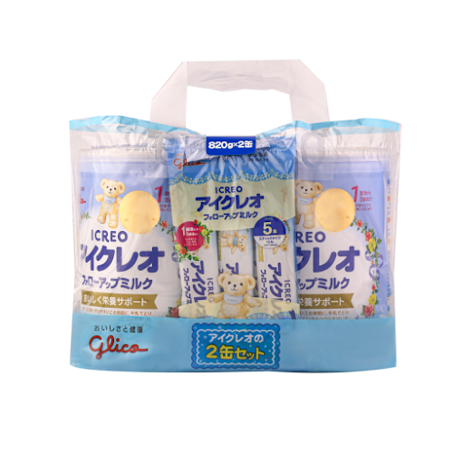 Combo sữa GLICO ICREO số 1 820g