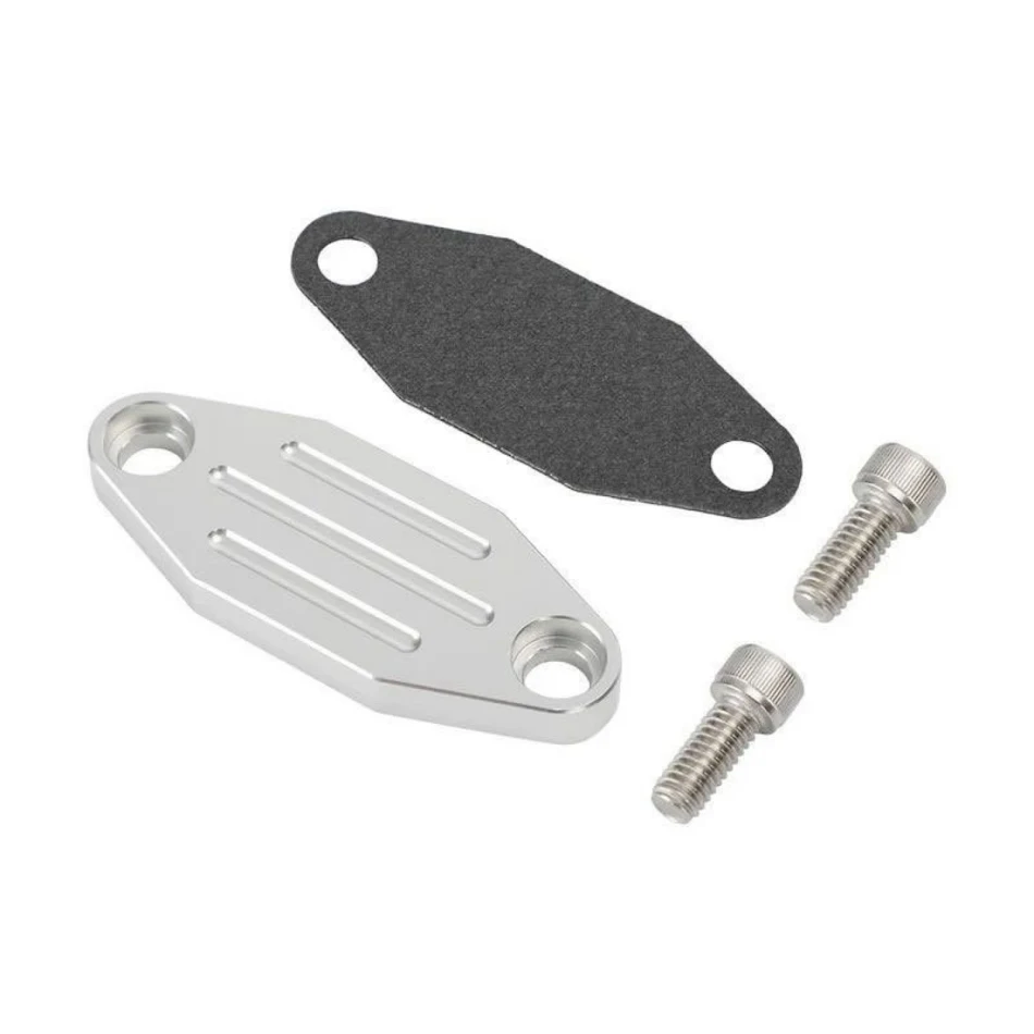 Kit de placa de bloqueo para la eliminación de la válvula EGR. Mejora el rendimiento del motor, reduce el hollín y prolonga la vida útil. Fácil instalación.
