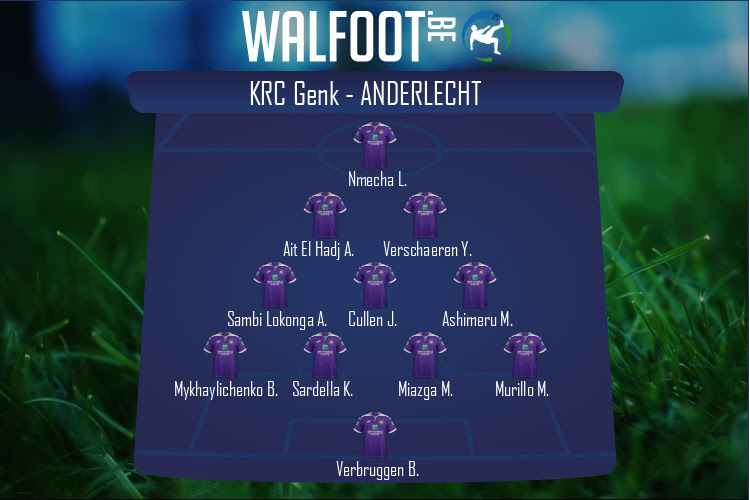 Composition Anderlecht | KRC Genk - Anderlecht (12/05/2021)