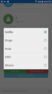 Account Generator - náhled