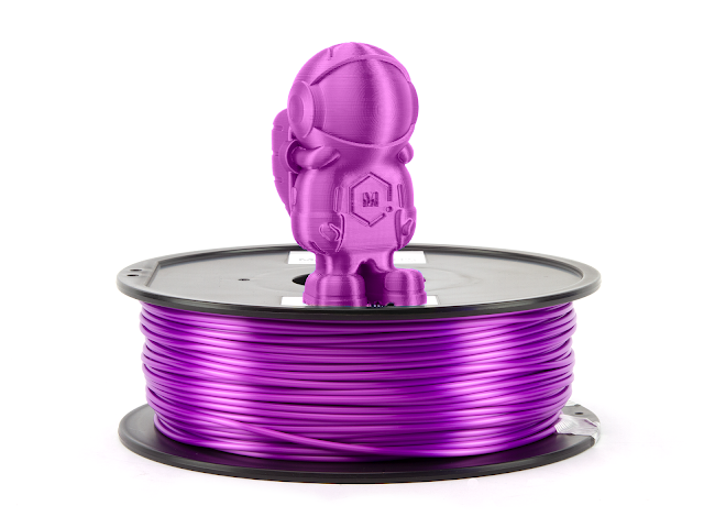 3D Printer Filament 2.85 mm PLA RepRap MakerBot Print Material SILK Gold 2.2 LBS 