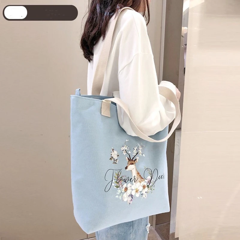 Title 8, Sac de toile pour femme, sac à bandoulière, mes...