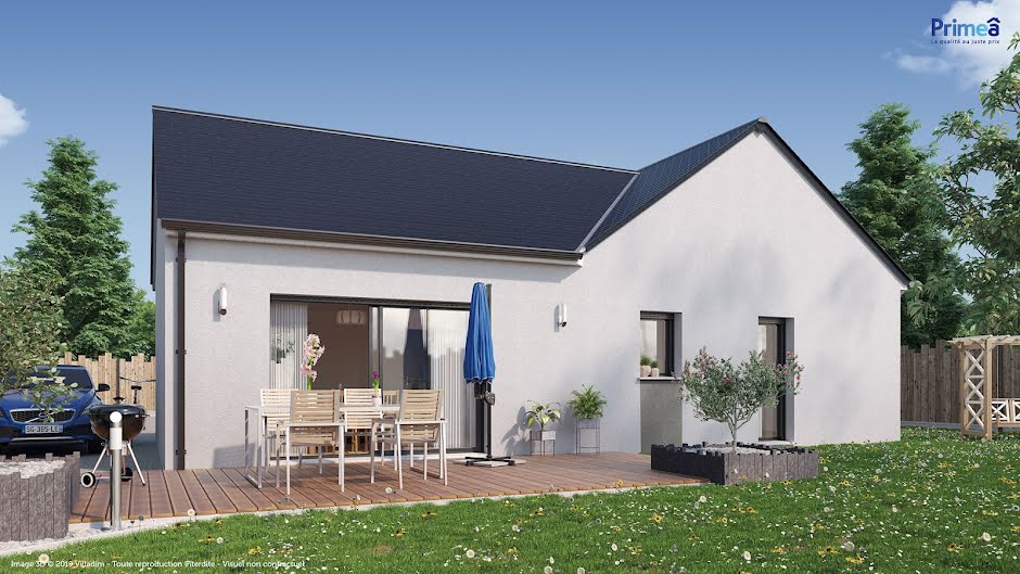 Vente maison neuve 4 pièces 83 m² à Saumur (49400), 249 871 €