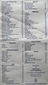 Hotel Ram Krishna menu 4