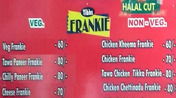 Tibb's Frankie - Serving Rolls Since 1969 menu 