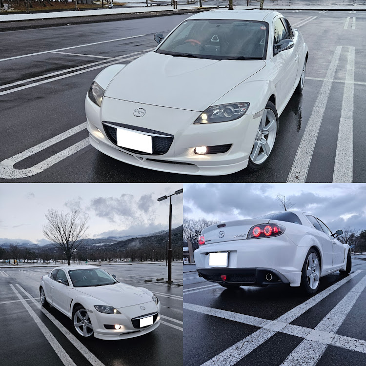 RX-8のCTの皆さんいつもイイネ＆コメありがとう・月曜日・雨上りの朝・お仕事前に安全パトロール👷‍♂️に関するカスタム事例の投稿画像1枚目