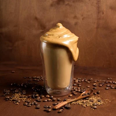 Cold Coffee With Chocolate Sauce