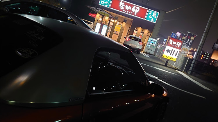 ビートのなか卯・新カレーうどん追いごはん付・( ﾟДﾟ)ｳﾏｰ!・おちり～(≧▽≦)・S660に関するカスタム事例の投稿画像1枚目