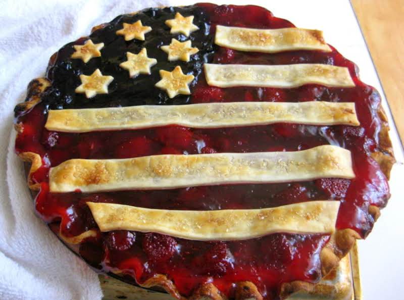 Stars And Stripes Pie