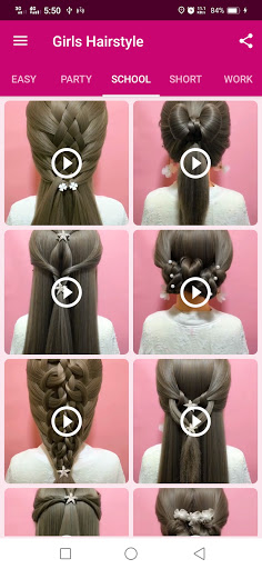 Screenshot Girls Hairstyle Step By Step