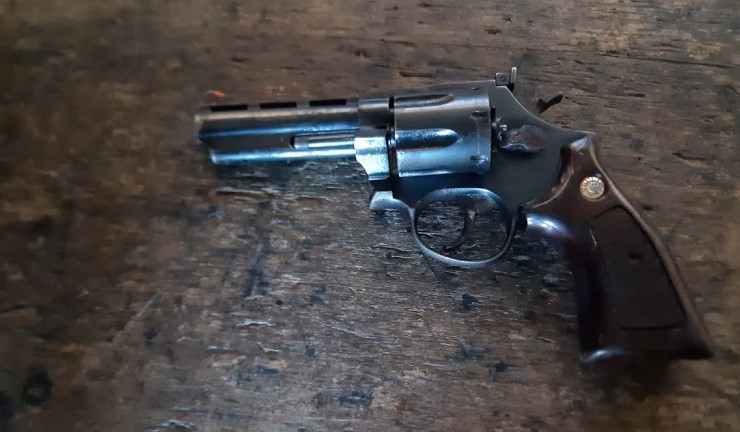 Cape Town law-enforcement officers recovered a .357 Taurus Magnum revolver on August 5 2020.