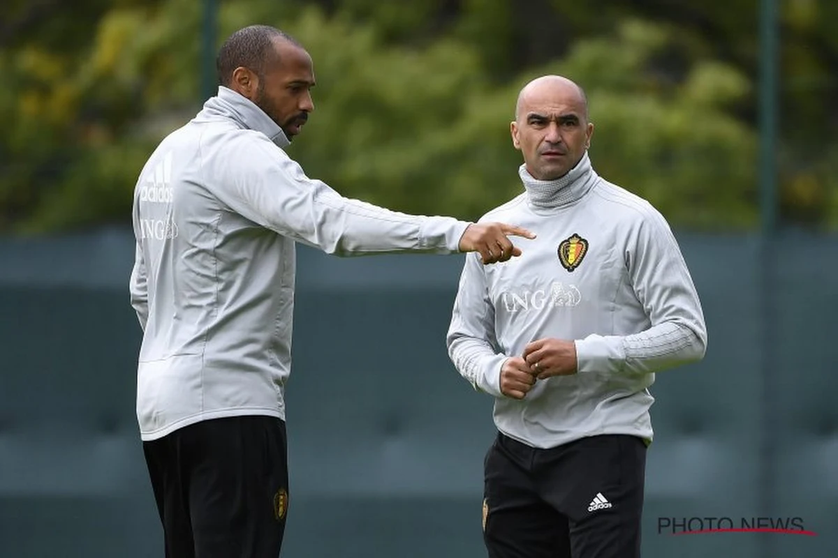 Roberto Martinez content de retrouver Thierry Henry dans son staff : "Poursuivre l'histoire commencée"