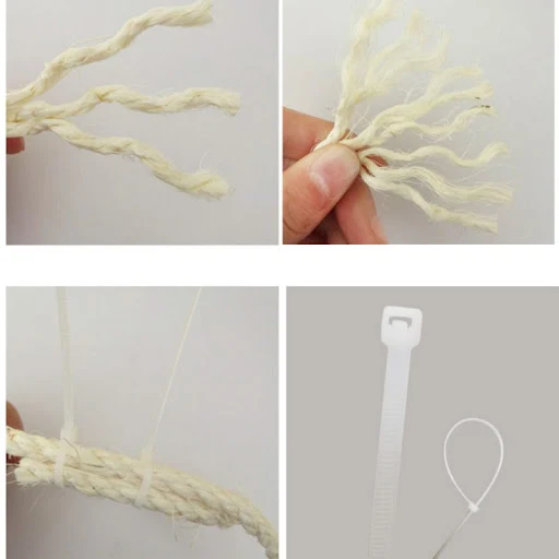 3M/5M Sisal Rope for Cats Scratching Post Toys DIY Cat Scratch Board for Cat to Exercise Claw Scratchers Supplies