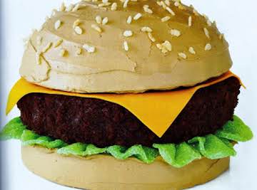 Cheeseburger cake