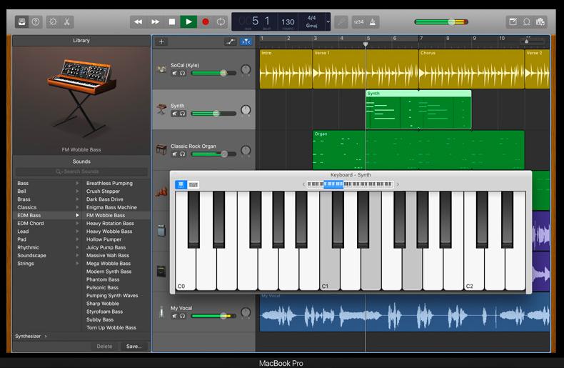 Garageband Créer des podcasts Jingles