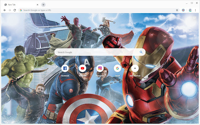 Marvel Comics Fondos de pantalla nueva pestaña