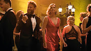 Seth Rogen and Charlize Theron in  'Long Shot'.  