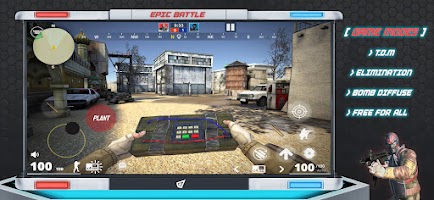 Epic Battle GO:FPS Mobile Game Screenshot