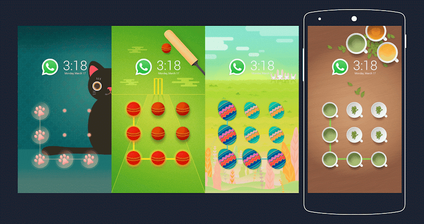 AppLock Theme Coffee Wallpaper Screen 3