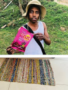 Recycling and art enthusiast Minenhle Simelane.
