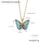 P1844 Blue Necklace