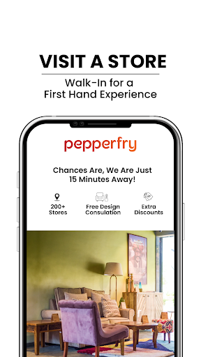 Screenshot Pepperfry Furniture Store