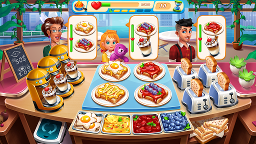 Cooking Marina - fast restaurant cooking games screenshots 3