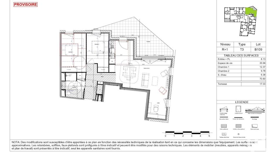 Vente appartement 3 pièces 70 m² à Chalonnes-sur-Loire (49290), 254 000 €