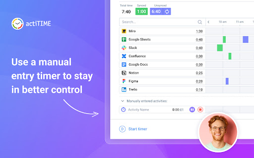 actiTIME: Time Management Assistant