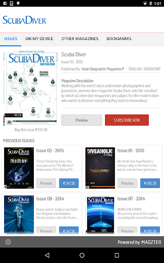 Scuba Diver Magazine