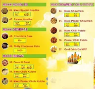 Maxx Pizza Wonder menu 6