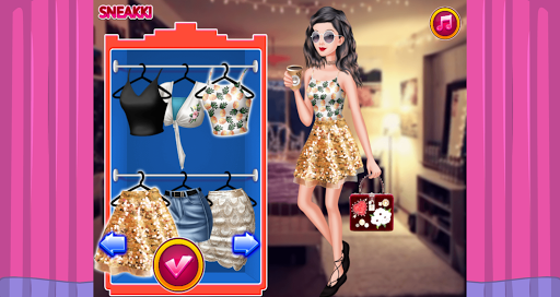 Fashion College Girl Dress Up Games