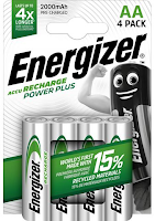 Batteri ENERGIZER PowerPlus AA/NH15 (4) (Org.nr.417012)