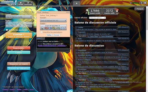 Pokémon Showdown FR