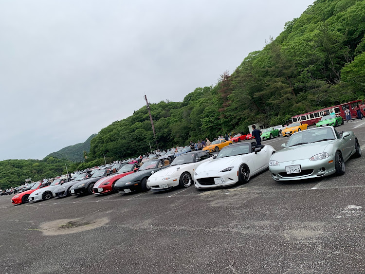 ロードスターのオアシスミーティング2025・ロードスター大集合・久しぶりのお出かけツーリング・フレンド皆さんに感謝！に関するカスタム事例の投稿画像13枚目