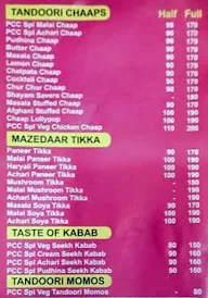 Punjabi Chaap Corner menu 3