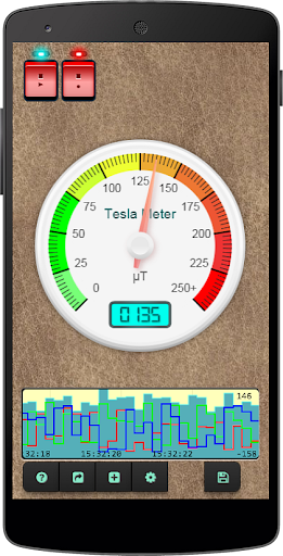 Magnetic Tesla Field Recorder