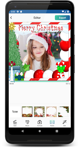 Xmax Video Maker / Christmas Video Editor