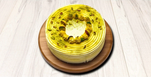 Pistachio Cake Eggless